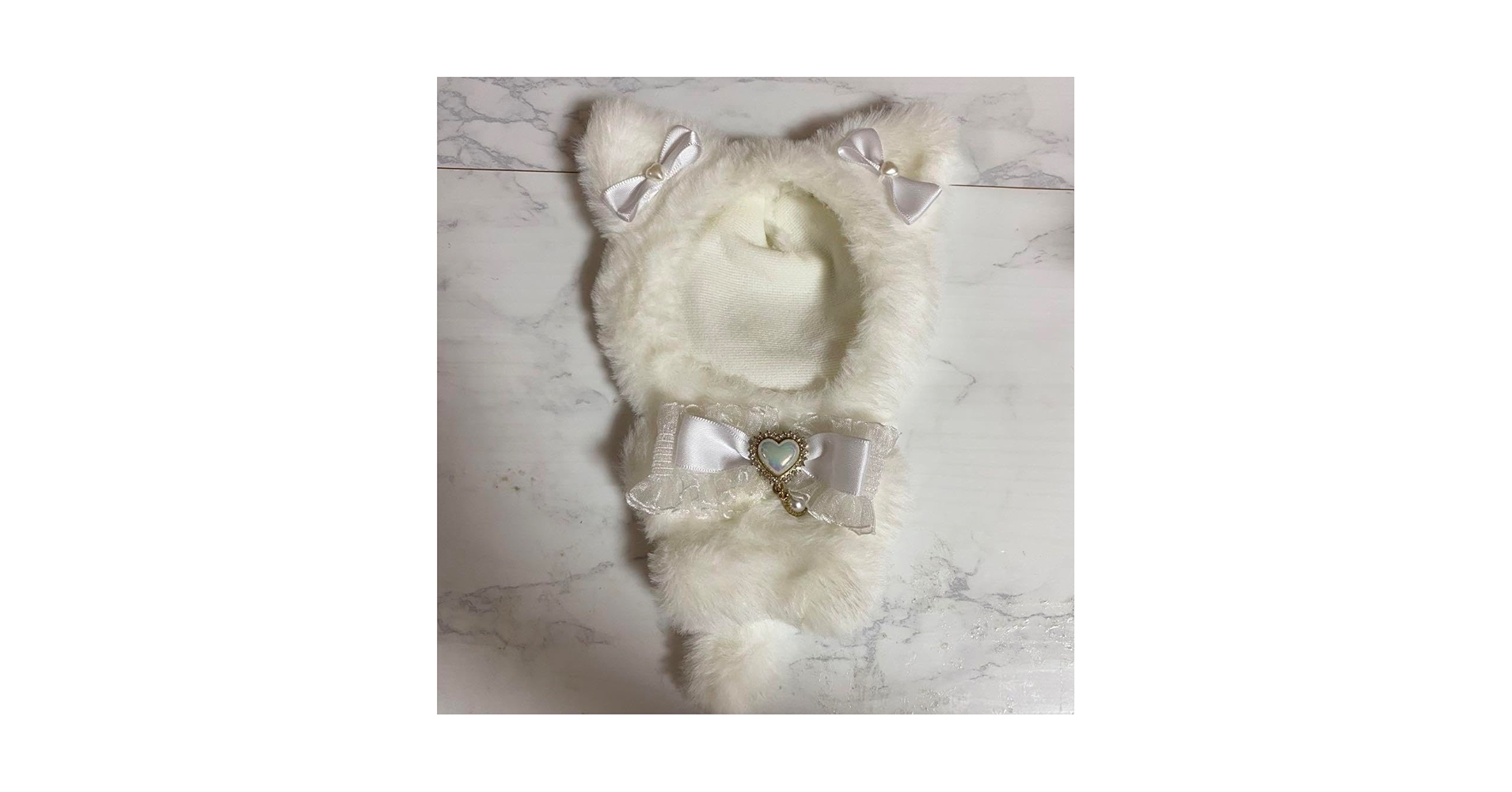 Amazon.co.jp: 着ぐるみ ぬいぐるみ ぬい服 16cm ともぬい 白猫